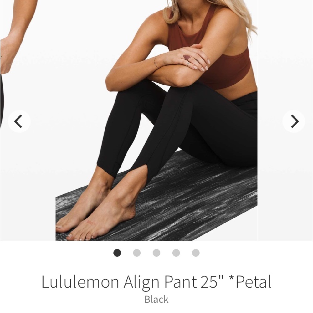 Lululemon align pants- petal